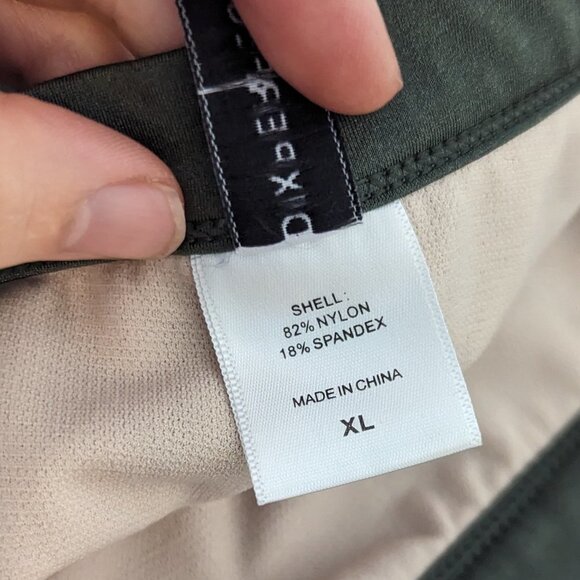 Dixperfect Bikini High Waist Cheeky Sport Swimsuit Green Size XL - Picture 5 of 13